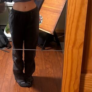 Brandy Melville Black Track Pants